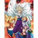 Plakatas Sd Toys Dragon Ball Z Heroes vs Cell glass poster Plakatas Sd Toys Dragon Ball Z Heroes vs Cell glass poster