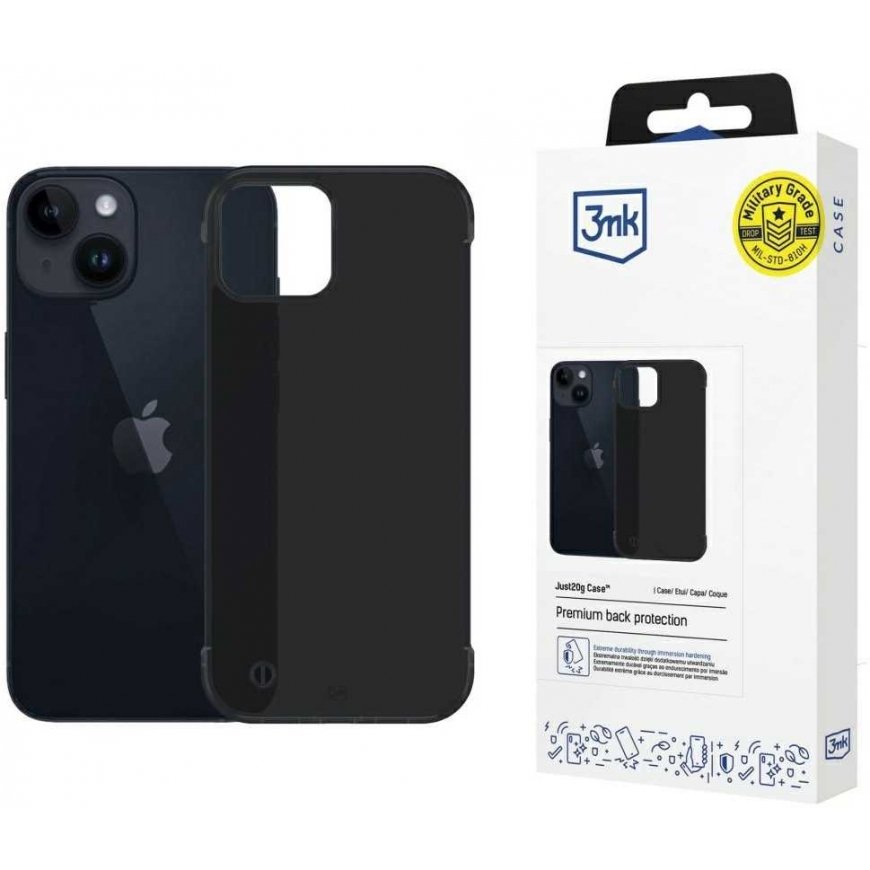 3MK Just20g matte case for iPhone