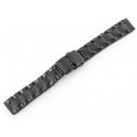 Bransoleta Pacific M1 - Solid Steel - juoda 20mm Bransoleta Pacific M1 - Solid Steel - juoda 20mm