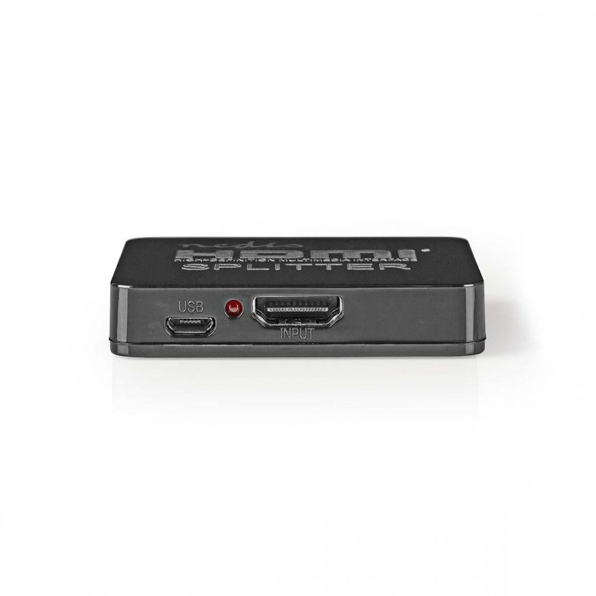 Nedis VSPL34002BK видео разветвитель HDMI 2x HDMI
