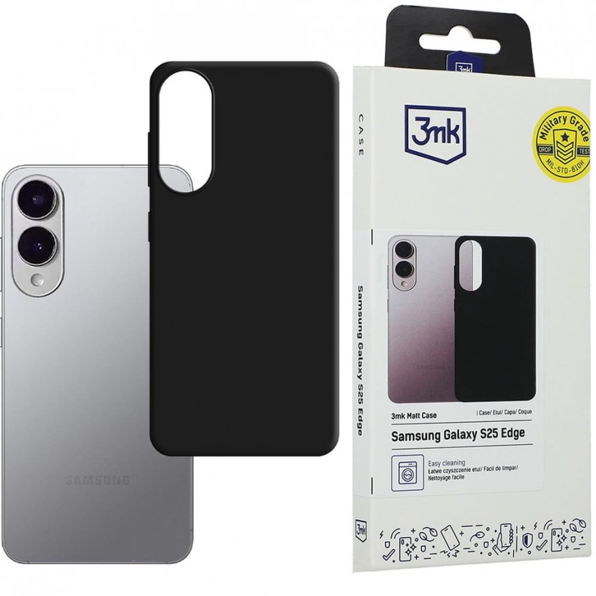 3mk Matt Case do Samsung Galaxy S25 Edge