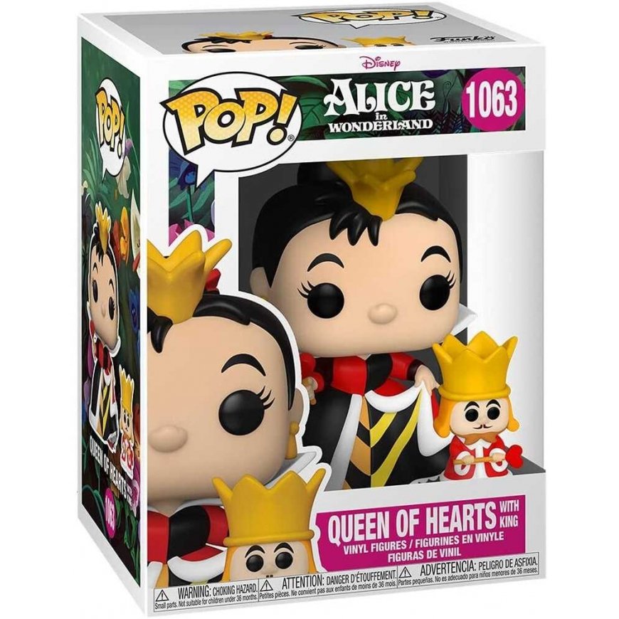 FUNKO POP! Vinyylihahmo: Liisa Ihmemaassa: Sydänten kuningatar – 4