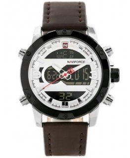 Laikrodis NAVIFORCE MEN'S WATCH - NF9097 (zn043a) - ruda/sidabrinis