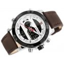 NAVIFORCE MIESTEN KELLO - NF9097 (zn043a) - ruskea/hopea NAVIFORCE MIESTEN KELLO - NF9097 (zn043a) - ruskea/hopea