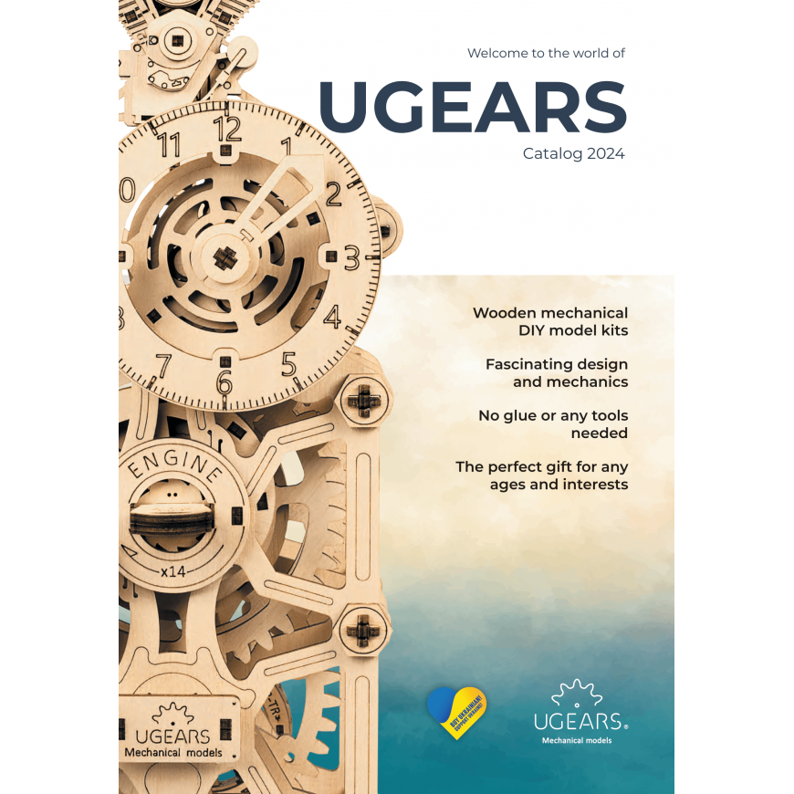 3D Puzzle Wooden Model Desert Rover Ugears