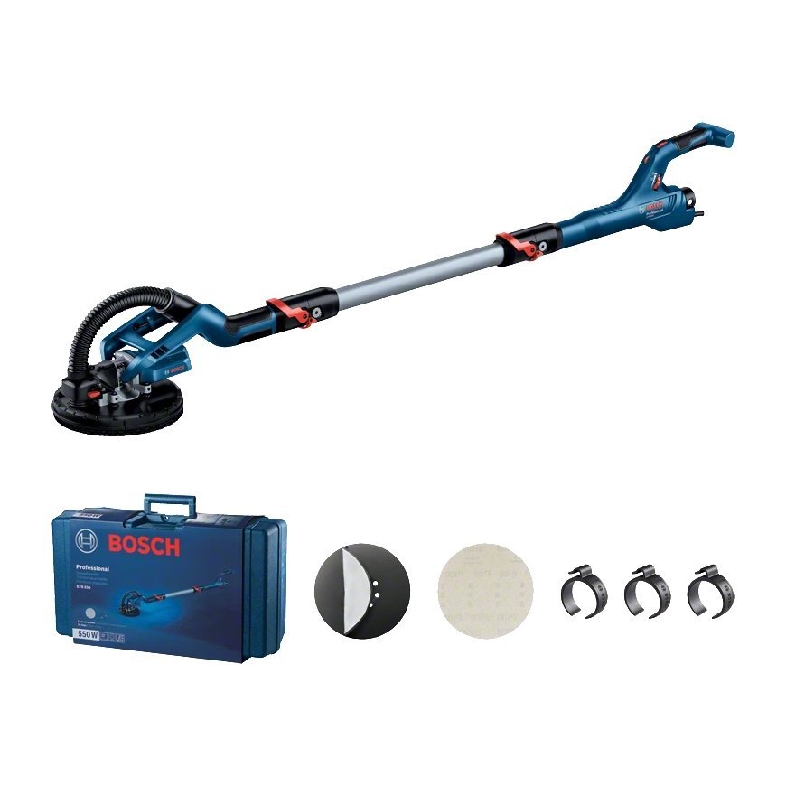 Bosch GTR 55-225 Kipsplaadi lihvija 910 RPM Must, Sinine 550 W