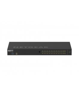 NETGEAR GSM4230P-100EUS verkkokytkin Hallittu L2/L3 Gigabit Ethernet (10/100/1000) Power over Ethernet -tuki 1U musta