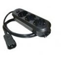 ONLINE USV-Systeme USV-Steckdosenleiste, 10 A pikendusjuhe 1,8 m ONLINE USV-Systeme USV-Steckdosenleiste, 10 A pikendusjuhe 1,8 m