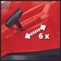 Einhell RASARRO 36/40 (2x4.0Ah) Push lawn mower Battery Black, Red