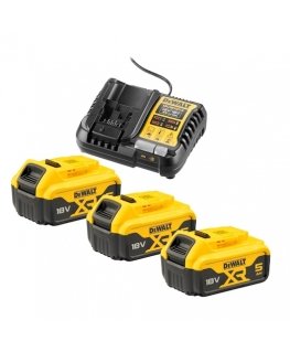 DeWALT DCB1104P3-QW sähkötyökalun akku ja laturi Akku- ja laturisetti