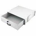 Equip Lockable Drawer 19', 3U, RAL7035 Grey Equip Lockable Drawer 19', 3U, RAL7035 Grey