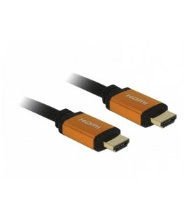 DeLOCK 85727 HDMI cable 1 m HDMI Type A (Standard) Black, Gold