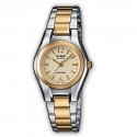 Casio LTP-1280SG-9AEF rannekello Naaras Vaalean metallinen Casio LTP-1280SG-9AEF rannekello Naaras Vaalean metallinen