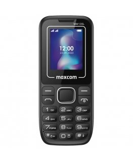 MaxCom Classic MM135 LIGHT 4,5 cm (1.77") 68 g Must Esmatasandi telefon
