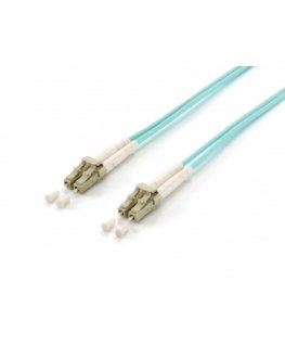 Equip LC/LC Fiber Optic Patch Cable, OM3, 3.0m