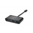 Kensington CH1000 USB 3.2 Gen 1 (3.1 Gen 1) Type-C 5000 Mbit/s musta Kensington CH1000 USB 3.2 Gen 1 (3.1 Gen 1) Type-C 5000 Mbit/s musta