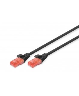 Digitus DK-1612-030/BL verkkokaapeli musta 3 m Cat6 U/UTP (UTP)