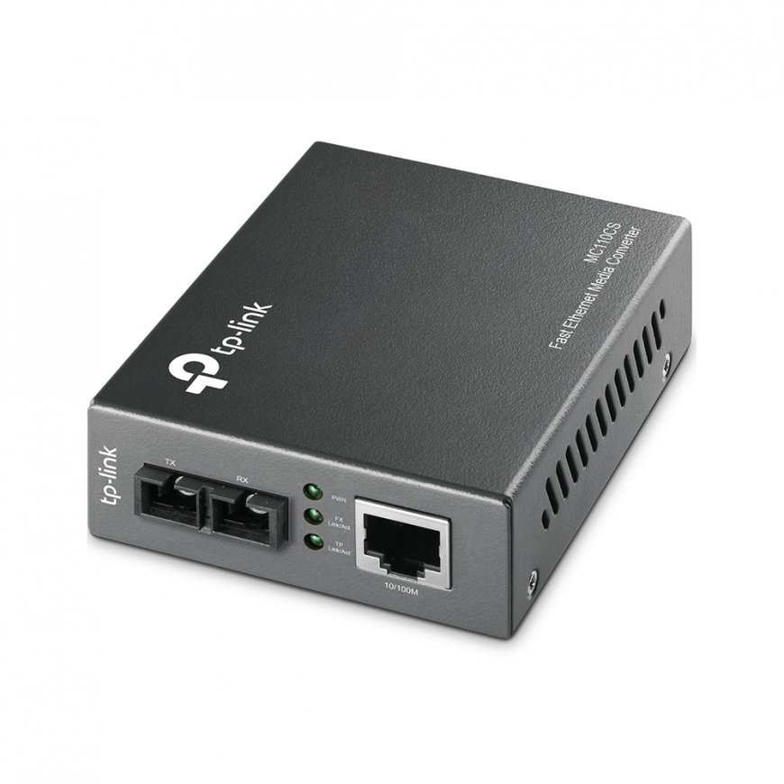 TP-Link MC110CS verkon mediamuunnin 1000 Mbit/s 1310 nm musta