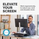 Fellowes 100016560 monitora stiprinājums un statīvs Galds Melns, Pelēks Fellowes 100016560 monitora stiprinājums un statīvs Galds Melns, Pelēks
