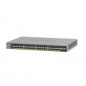 NETGEAR GS728TP Juhitav L2/L3/L4 Gigabit Ethernet (10/100/1000) Power over Ethernet tugi Hall