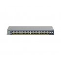NETGEAR GS728TP Vadīts L2/L3/L4 Gigabit Ethernet (10/100/1000) Power over Ethernet (PoE) Pelēks