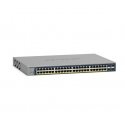 NETGEAR GS728TP Valdomas L2/L3/L4 Gigabit Ethernet (10/100/1000) Maitinimas per Eternetą (PoE) Pilka