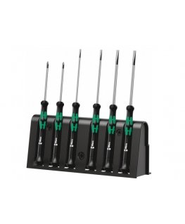 Wera 2035/6 A Screwdriver set and rack for electronic applications