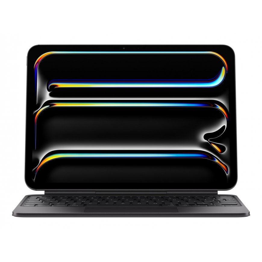 Apple Magic Keyboard QWERTY Krievu Melns