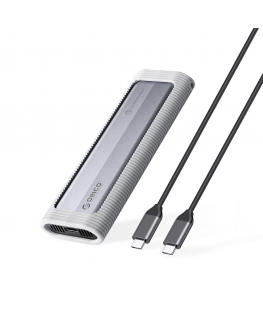 Orico AXM2F M.2 SATA SSD USB-C 3.2 Disk Case - Gray