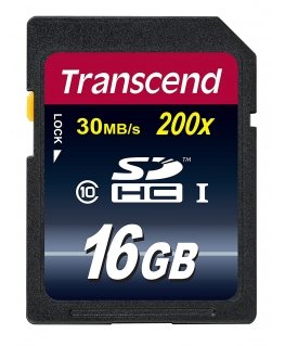 Transcend TS16GSDHC10 mälukaart 16 GB SDHC NAND Klass 10