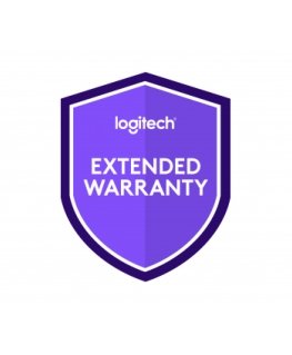 Logitech One year extended warranty for large room solution with Tap (USB or CaT5e) and RallyPlus