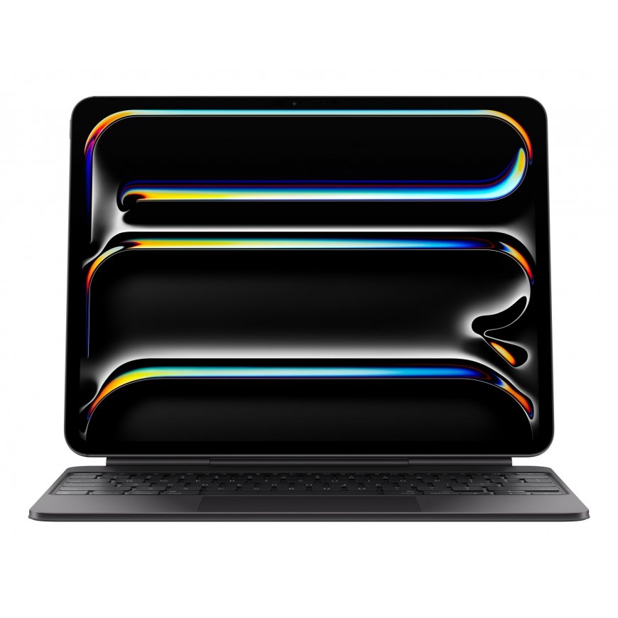 Apple Magic Keyboard QWERTY Krievu Melns