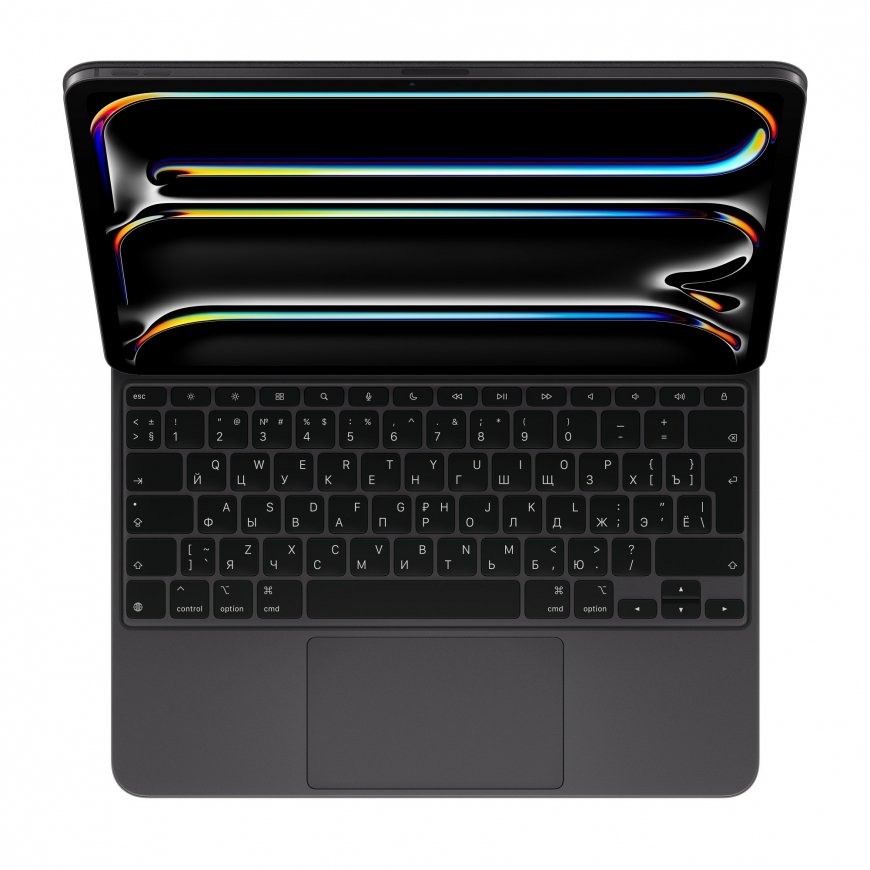 Apple Magic Keyboard QWERTY Krievu Melns – 2