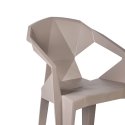 Krēsls MUZE 56x50,6xH80cm, plastmasas taupe
