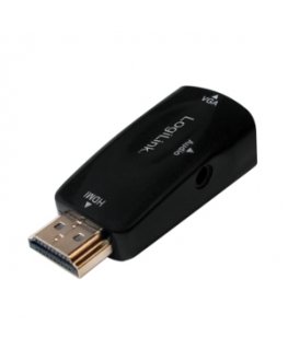LogiLink CV0107 гендерный адаптер HDMI VGA Черный
