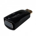 LogiLink CV0107 гендерный адаптер HDMI VGA Черный LogiLink CV0107 гендерный адаптер HDMI VGA Черный