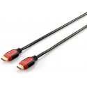 Equip 119343 HDMI kabelis 3 m HDMI Type A (Standard) Melns, Sarkans Equip 119343 HDMI kabelis 3 m HDMI Type A (Standard) Melns, Sarkans
