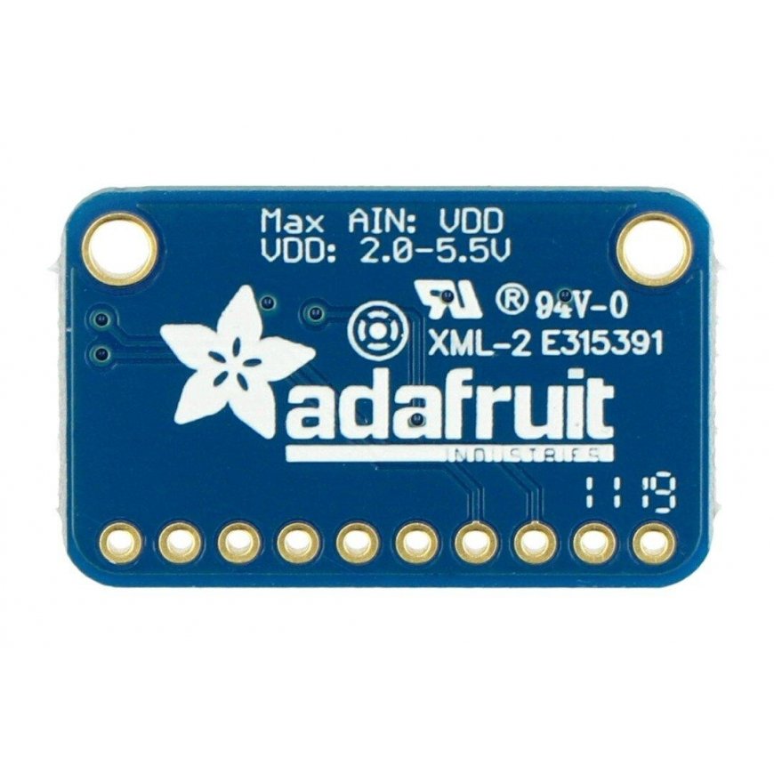 ADS1115 16-bit ADC, 4 channels with programmable amplifier, STEMMA QT/Qwiic- Adafruit 1085 – 3