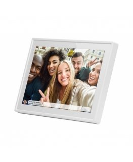 Braun Photo Technik 21259 digital photo frame White 25.6 cm (10.1") Touchscreen Wi-Fi