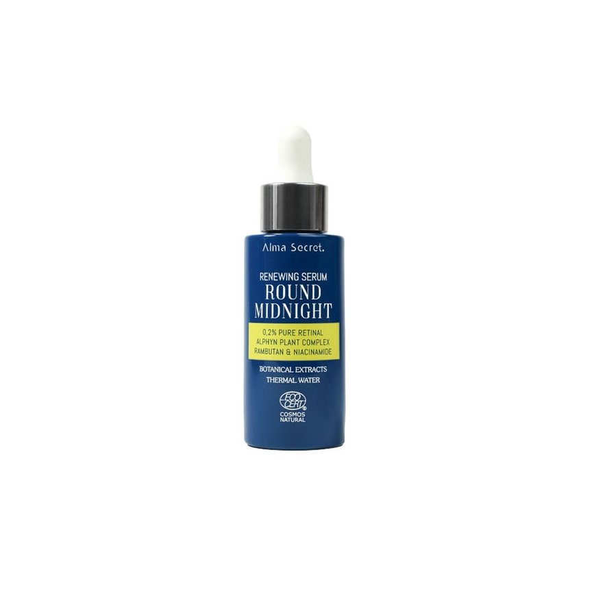 Alma Secret Round Midnight Sérum Con Retinal Puro 0.2, 30 ml – 2