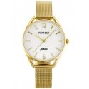 Laikrodis WOMEN'S WATCH auksinis PERFECT F347 (zp953b) + BOX Laikrodis WOMEN'S WATCH auksinis PERFECT F347 (zp953b) + BOX