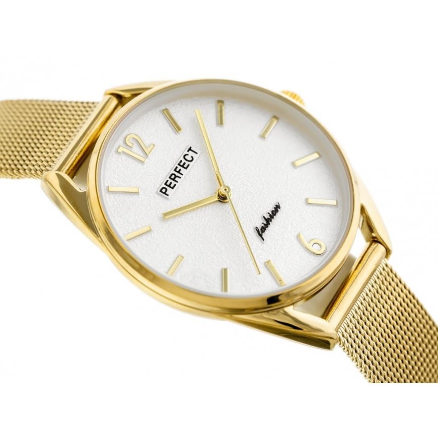 Laikrodis WOMEN'S WATCH auksinis PERFECT F347 (zp953b) + BOX – 3
