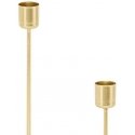 Žvakidė Atmosphera 204307, metalas, H20 cm, aukso Žvakidė Atmosphera 204307, metalas, H20 cm, aukso