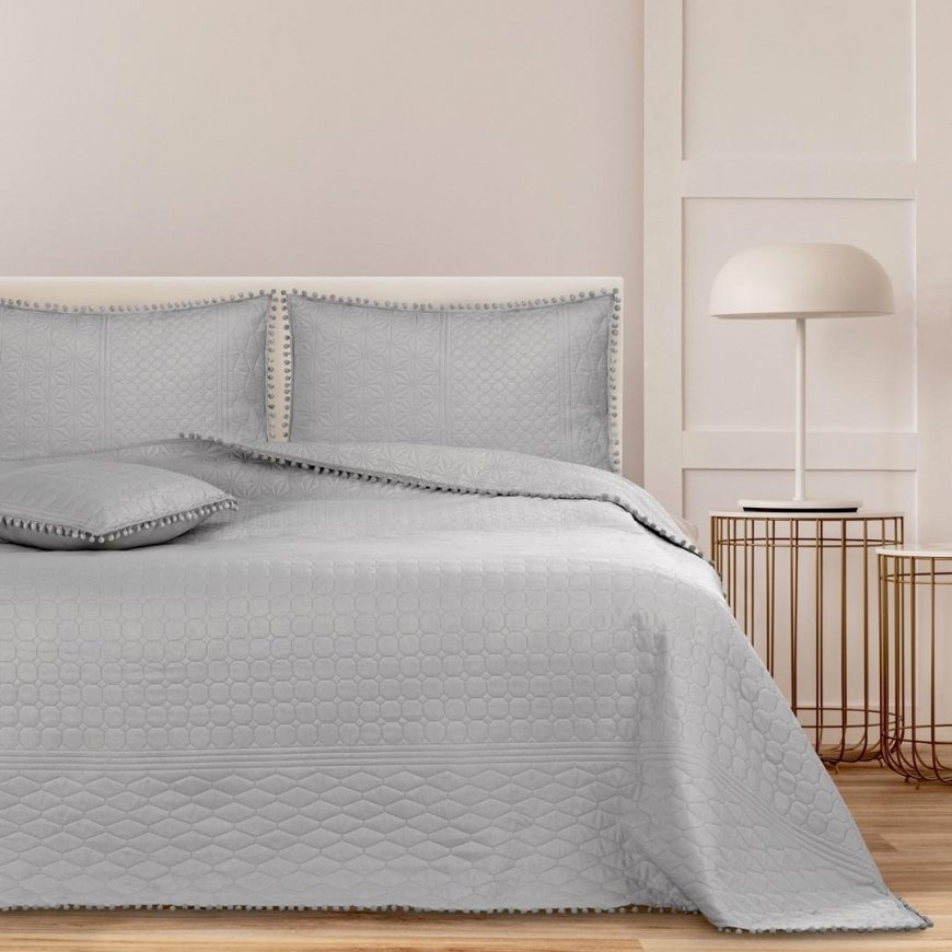 AmeliaHome BEDS/AH/MEADORE/SILVER/200x220 – 3