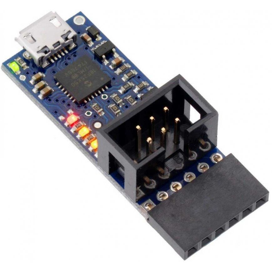 Programatorius USB AVR Pololu v2.1, microUSB 3.3V/5V, Pololu 3172