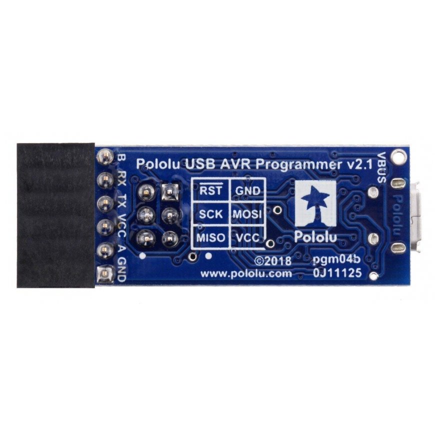 Programatorius USB AVR Pololu v2.1, microUSB 3.3V/5V, Pololu 3172 – 4