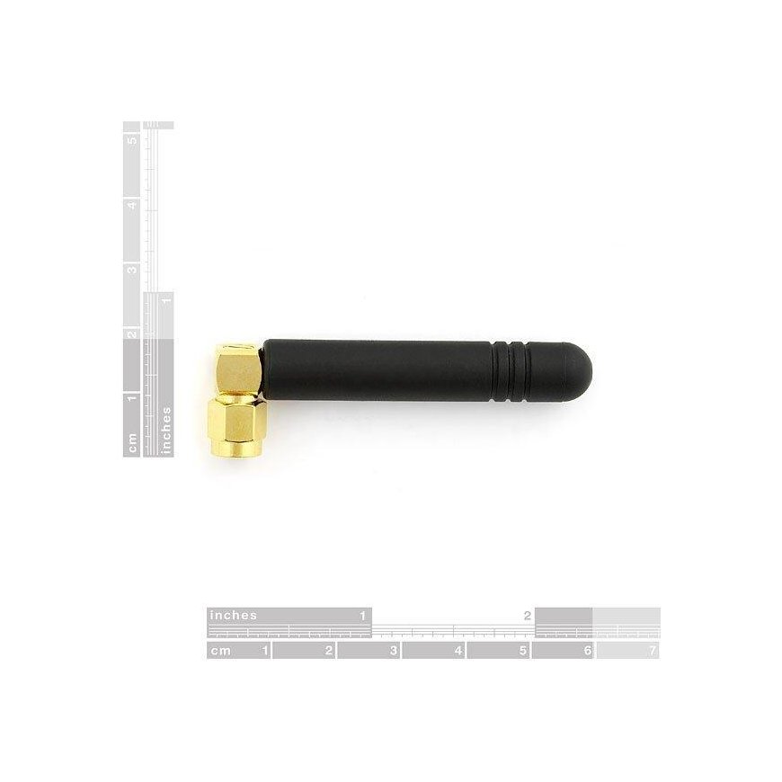 GSM antenna, quad-band, SMA, Sparkfun CEL-00675 – 2
