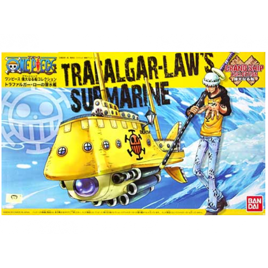 Bandai - One Piece Grand Ship Collection Trafalgar-Law's Submarine, 57422
