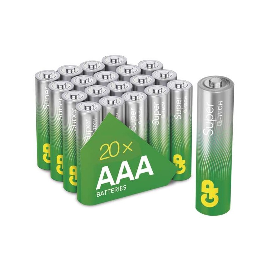 GP Batteries GP alkaline batteries SUPER