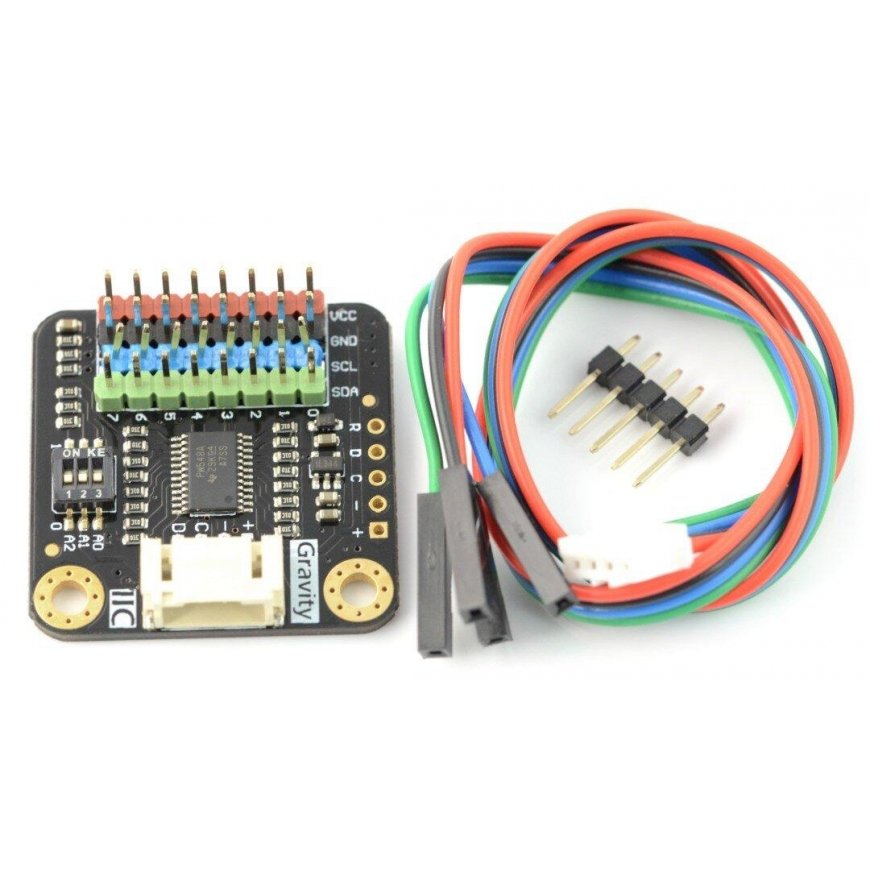 DFRobot Gravity digitaalinen I2C 8-kanavainen multiplekseri – 2
